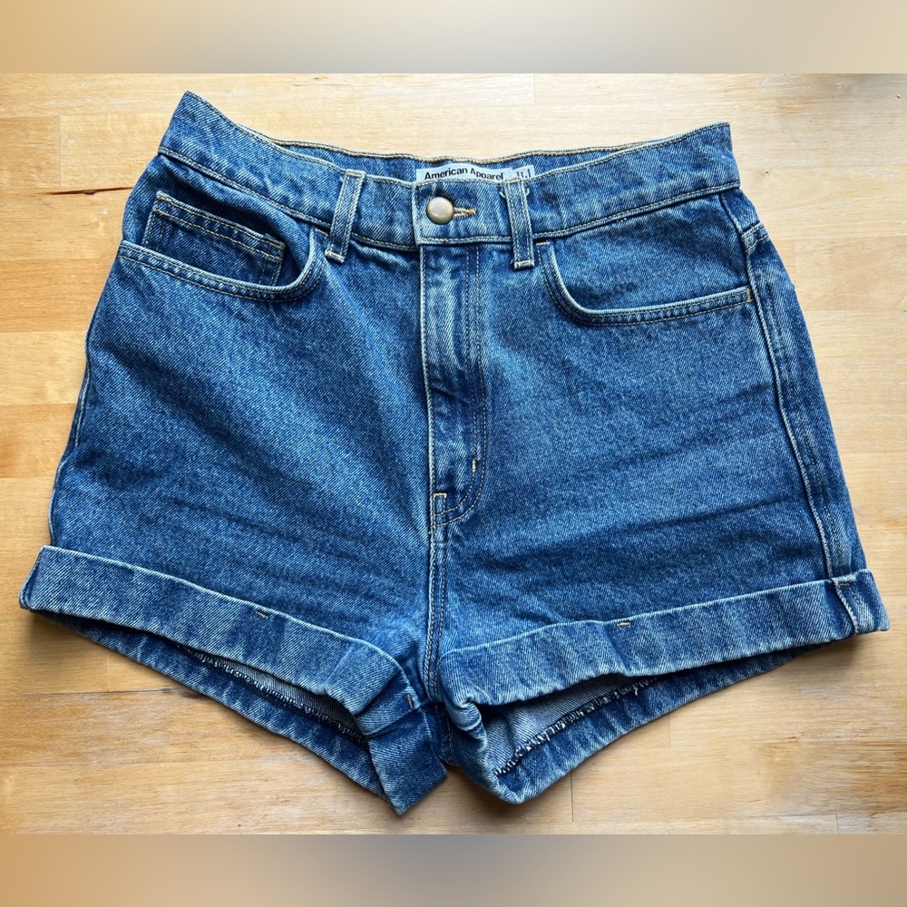 American Apparel Denim Shorts